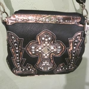 Montana West purse. Camo Bling mix.